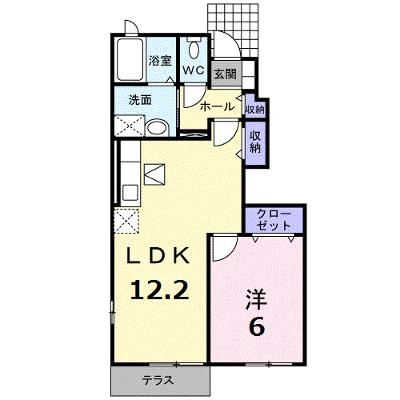 サンリセスＢ 103【管理NO：1-014734702-01030】 ★家具家電は申し込み後に搬入します 2026年08月中旬入居可能の外観画像
