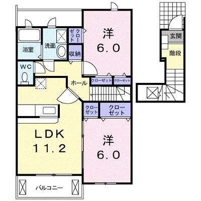 メゾンフレイズＡ 202【管理NO：1-014350901-02020】 ★家具家電は申し込み後に搬入しますの外観画像