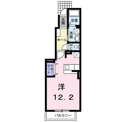 エクセラン・メゾンＢ 102【管理NO：1-013763602-01020】 ★家具家電は申し込み後に搬入しますの外観画像