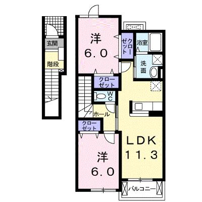 サンクレメントＣ 202【管理NO：1-013521203-02020】 ★家具家電は申し込み後に搬入します★の外観画像