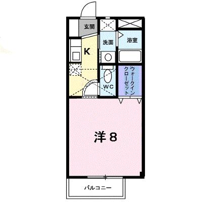 ロ－タスビレジ二番館 104【管理NO：1-009376102-01040】 ★家具家電は申し込み後に搬入しますの外観画像