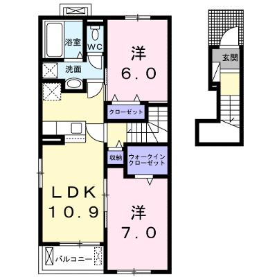 メレルカンＢ 204【管理NO：1-026604802-02040】 2026年07月中旬入居可能の外観画像
