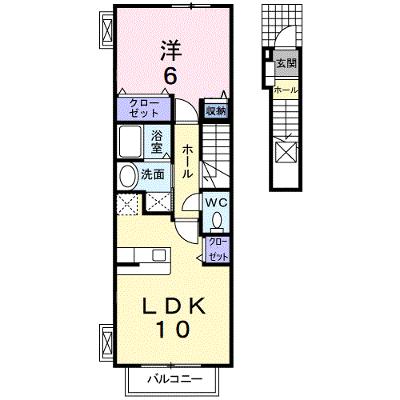 サンフラットＡ 203【管理NO：1-016004101-02030】 ★家具家電は申し込み後に搬入します 2026年07月中旬入居可能の外観画像