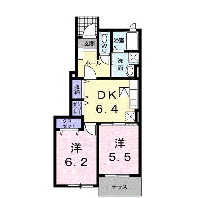 クレメント大江 102【管理NO：1-014980901-01020】 ★家具家電は申し込み後に搬入しますの外観画像