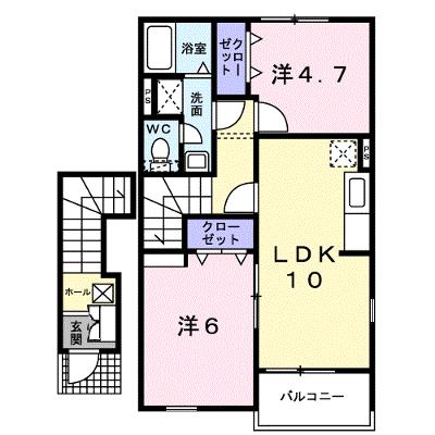 ゴールデンパールＡ 202【管理NO：1-012951101-02020】 ★家具家電は申し込み後に搬入しますの外観画像