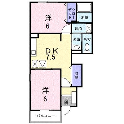 アウローラサキＢ 101【管理NO：1-012876702-01010】 2026年08月上旬入居可能の外観画像