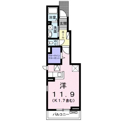 アヴァンツァート　ヴィアーレⅡ 102【管理NO：1-023239401-01020】 ★家具家電は申し込み後に搬入します★の外観画像