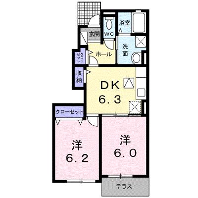 ラフィナート松南 102【管理NO：1-017807001-01020】 ★家具家電は申し込み後に搬入しますの外観画像