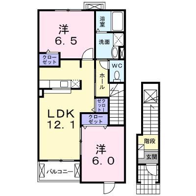 プティボヌールⅡ 203【管理NO：1-017386102-02030】 ★家具家電は申し込み後に搬入します 2026年07月中旬入居可能の外観画像