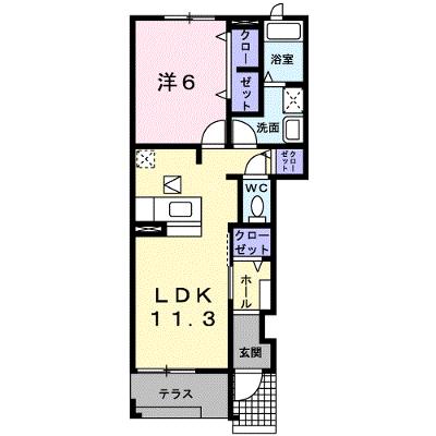 パイン　スクエア　ノース　Ａ 103【管理NO：1-015646003-01030】 ★家具家電は申し込み後に搬入します★の外観画像
