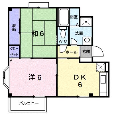 ラフィーネ立花Ｂ 202【管理NO：1-007678102-02020】 ★家具家電は申し込み後に搬入しますの外観画像