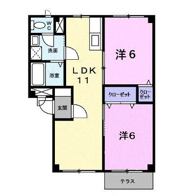 パロス壱番館 102【管理NO：1-007055701-01020】 ★家具家電は申し込み後に搬入しますの外観画像