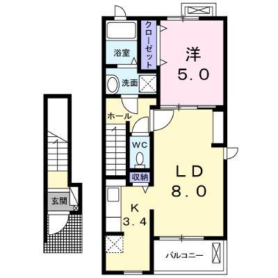 サニーホーム 202【管理NO：1-021630501-02020】 ★家具家電は申し込み後に搬入します★の外観画像