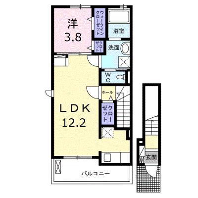 グランスターツ　Ａ 201【管理NO：1-026829701-02010】の外観画像