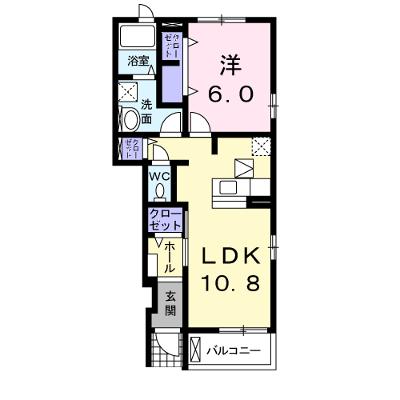 ミドル　Ｋ・Ｓ－Ⅱ 102【管理NO：1-020194902-01020】 ★家具家電は申し込み後に搬入します 2026年07月中旬入居可能の外観画像