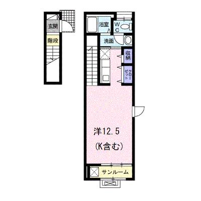 フォレスト　ヒルズ　Ｍ 201【管理NO：1-019951901-02010】 ★家具家電は申し込み後に搬入します★ ★2026年09月中旬入居可能★の外観画像