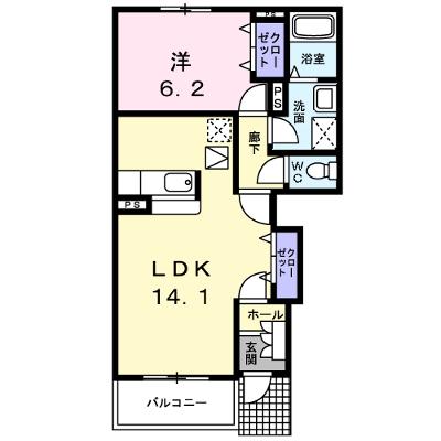 カルムプロムナード 102【管理NO：1-014076301-01020】 ★家具家電は申し込み後に搬入しますの外観画像