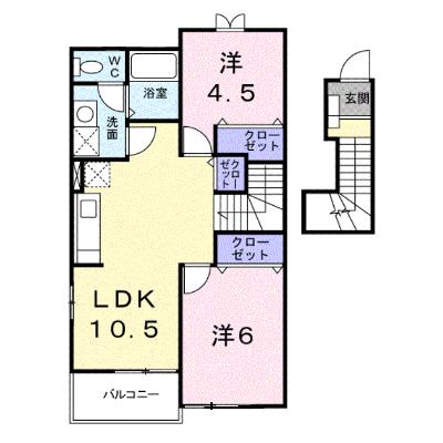 ピュア・サンシャイン 203【管理NO：1-012410401-02030】 ★家具家電は申し込み後に搬入します★の外観画像