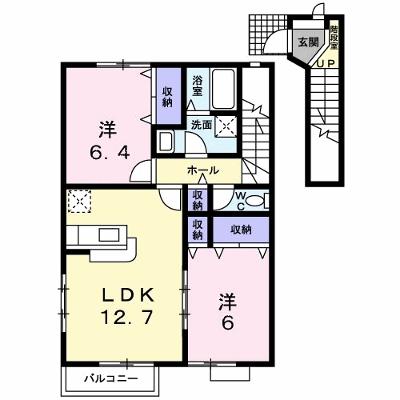 プレシャス 204【管理NO：1-010635701-02040】 ★家具家電は申し込み後に搬入しますの外観画像