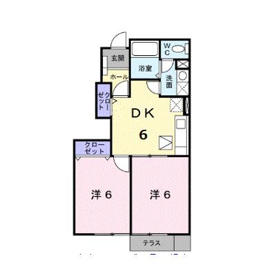 ＡＮＮＥＸ３１－Ⅲ 102【管理NO：1-009699501-01020】 ★家具家電は申し込み後に搬入しますの外観画像