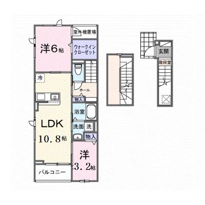 フラワーハイツ壱番館 305【管理NO：1-028257001-03050】 ★家具家電は申し込み後に搬入します★の外観画像