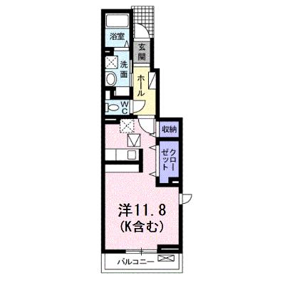 プリムローズＡ 101【管理NO：1-023515501-01010】の外観画像