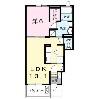 ベルローズ 102【管理NO：1-021049201-01020】 ★家具家電は申し込み後に搬入しますの外観画像