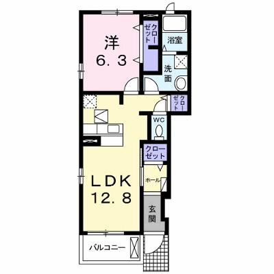 エアリー　コリーヌ 101【管理NO：1-016247501-01010】 ★家具家電は申し込み後に搬入しますの外観画像