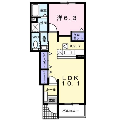 ミルフィーユⅡ 102【管理NO：1-013277901-01020】 2026年07月中旬入居可能の外観画像