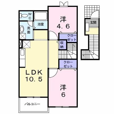 ＡＮＮＥＸ３１－Ⅲ 203【管理NO：1-009699501-02030】 ★家具家電は申し込み後に搬入しますの外観画像
