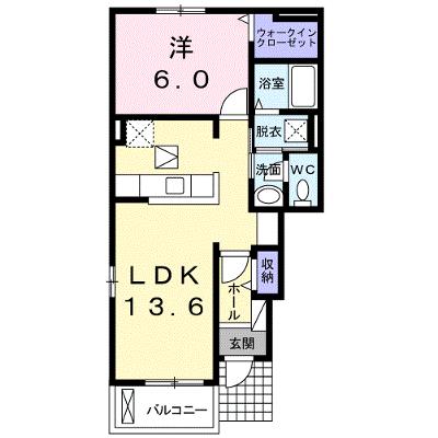 ビラ・ベスト・かつらぎⅢ四番館 101【管理NO：1-024134604-01010】 ★家具家電は申し込み後に搬入しますの外観画像
