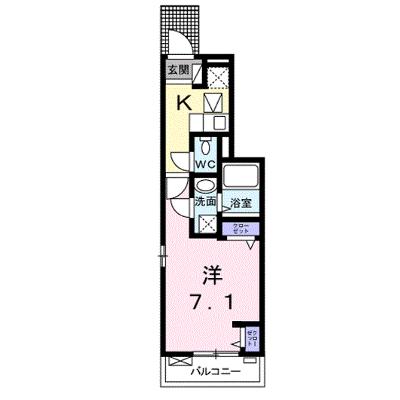 モンテカルロ　Ⅰ 103【管理NO：1-022685101-01030】 ★家具家電は申し込み後に搬入しますの外観画像