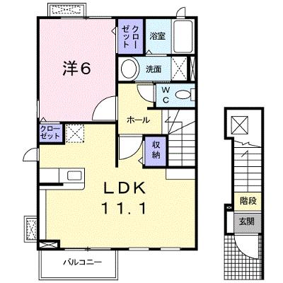 サンリット・ブルック・ヒル 201【管理NO：1-017214001-02010】 ★家具家電は申し込み後に搬入します★の外観画像
