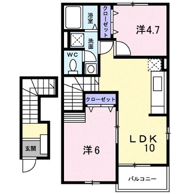 アーバン・エスパシオＡ 203【管理NO：1-013604201-02030】 ★家具家電は申し込み後に搬入しますの外観画像