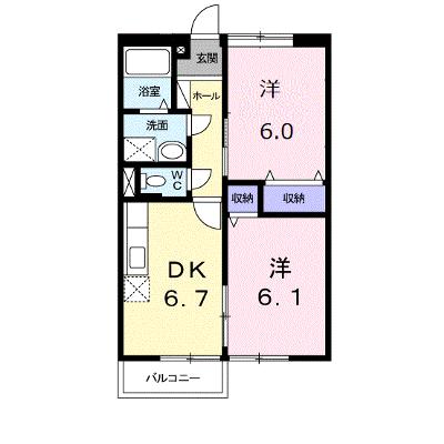 ガーデン　ワイ 101【管理NO：1-010023801-01010】 ★家具家電は申し込み後に搬入しますの外観画像