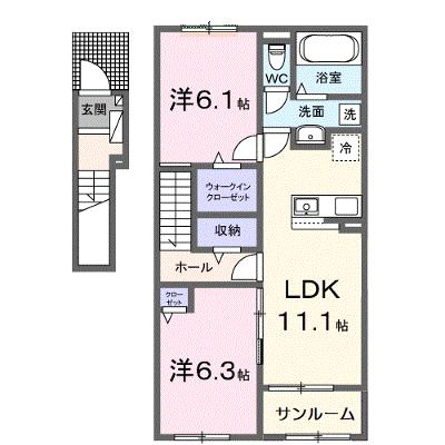 コスタ・ルーチェ 202【管理NO：1-028393801-02020】の外観画像