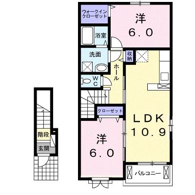 エターナルＢ 203【管理NO：1-020606302-02030】 ★家具家電は申し込み後に搬入しますの外観画像