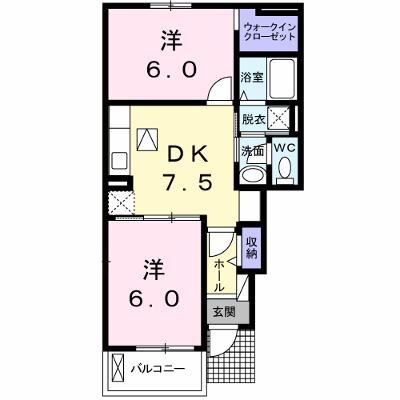 メビウスＣ 102【管理NO：1-020119603-01020】 ★家具家電は申し込み後に搬入しますの外観画像
