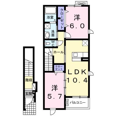 Ａｑｕａ　Ｙａｍａｓｈｉｒｏ 204【管理NO：1-022037601-02040】 2026年06月下旬入居可能の外観画像