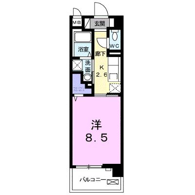 アヴェニュー・ビサイド 202【管理NO：1-024786601-02020】 ★家具家電は申し込み後に搬入しますの外観画像