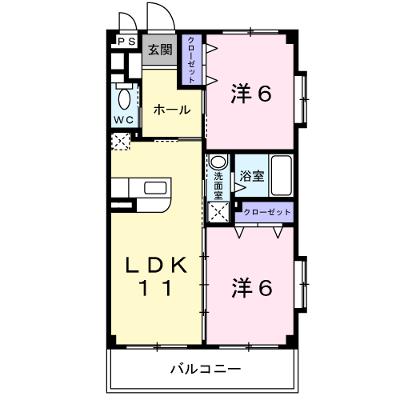 シャン・ド・フルールⅡ 108【管理NO：1-014009301-01080】 2026年07月上旬入居可能の外観画像