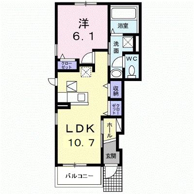 ビクトリア　リアン　Ｂ棟 101【管理NO：1-024777102-01010】 ★家具家電は申し込み後に搬入しますの外観画像