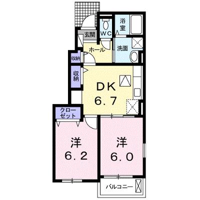 ウエスト・フィールドⅠ 101【管理NO：1-020973601-01010】 ★家具家電は申し込み後に搬入しますの外観画像