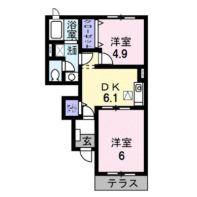 ビクトリア弐番館 102【管理NO：1-012752702-01020】 ★家具家電は申し込み後に搬入します★の外観画像