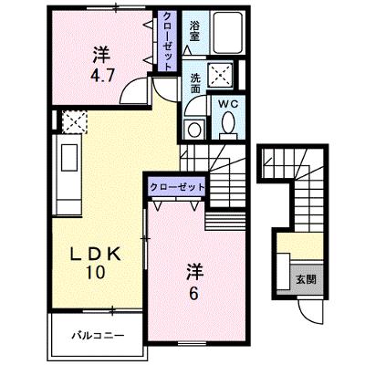 ウランタン壱番館 201【管理NO：1-012381801-02010】 ★家具家電は申し込み後に搬入します★の外観画像