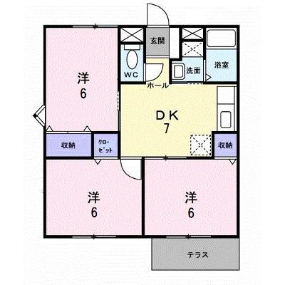 ハイツ十蓮寺Ａ棟 104【管理NO：1-006126101-01040】 ★家具家電は申し込み後に搬入します★の外観画像
