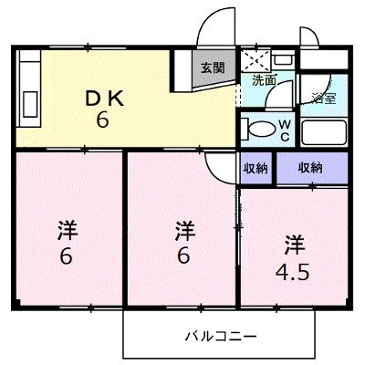 今村ハイツ 203【管理NO：1-001375901-02030】 ★家具家電は申し込み後に搬入しますの外観画像