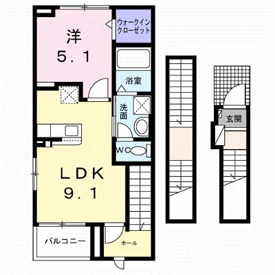 フィオーレ・ショウエイ　Ｂ 303【管理NO：1-028036402-03030】 ★家具家電は申し込み後に搬入します★の外観画像