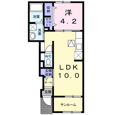 ジュネス 103【管理NO：1-023654601-01030】 ★家具家電は申し込み後に搬入します★の外観画像