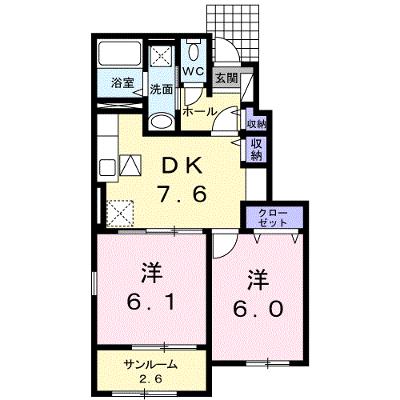 アレーズ　Ｃ 103【管理NO：1-020973201-01030】 ★家具家電は申し込み後に搬入します★の外観画像